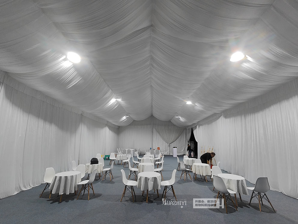 2025极氪试驾会武汉站,华熠篷房桌椅租赁负责布场