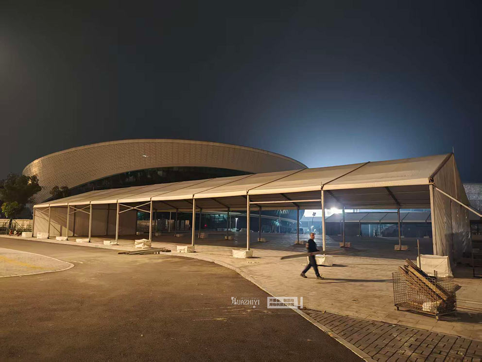 赛事篷房租赁打造全天候训练锻炼空间