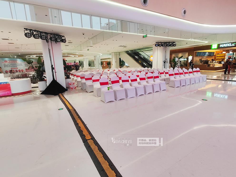 华熠桌椅桁架租赁助力2025年江汉区国际志愿者日主题活动