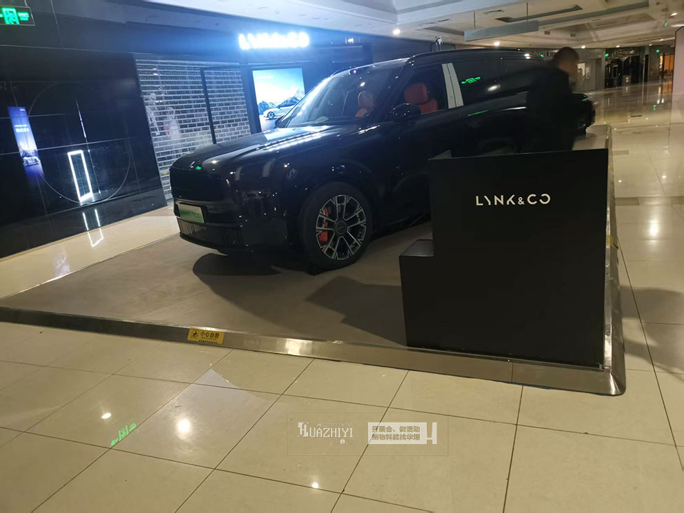 郑州车展地台租赁:防滑耐磨易清洁,提升展台质感