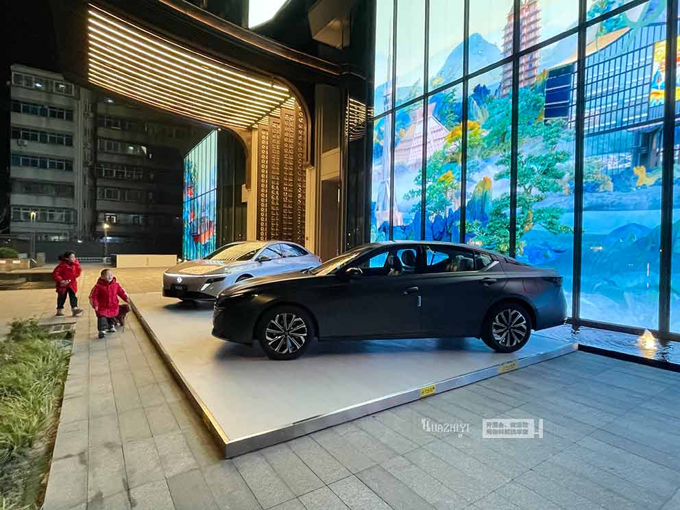 华熠车展地台出租助力东风日产N6车展活动