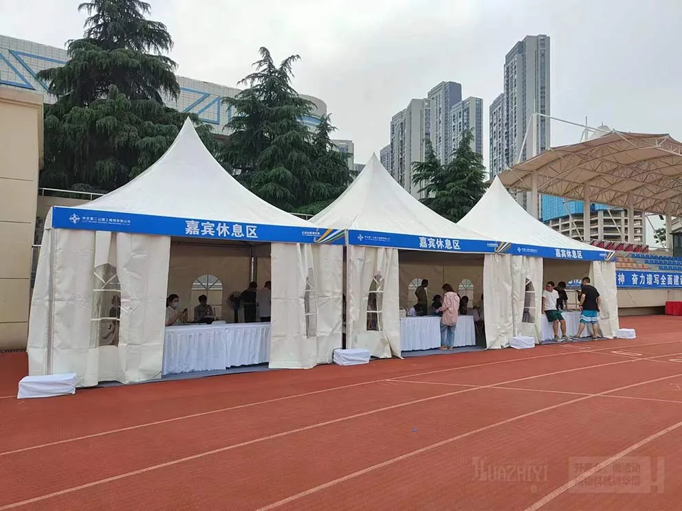 摊位帐篷现场二