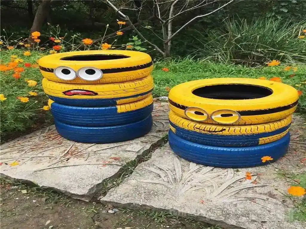 郑州华熠油桶轮胎现场