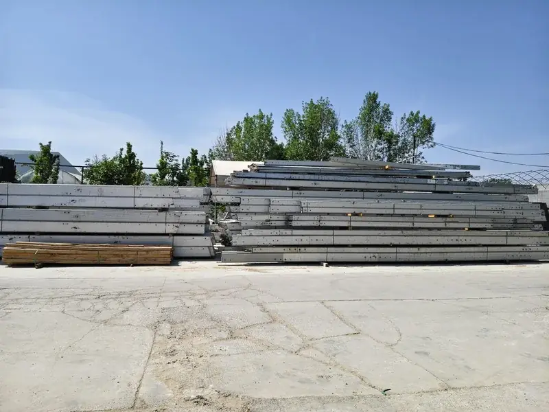 郑州华之熠篷房桁架库存实拍